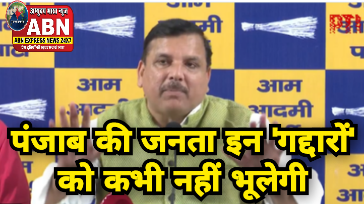 पंजाब की जनता इन 'गद्दारों' को कभी नहीं भूलेगी, 7 सांसदों के आम आदमी पार्टी छोड़ने पर बोले संजय सिंह